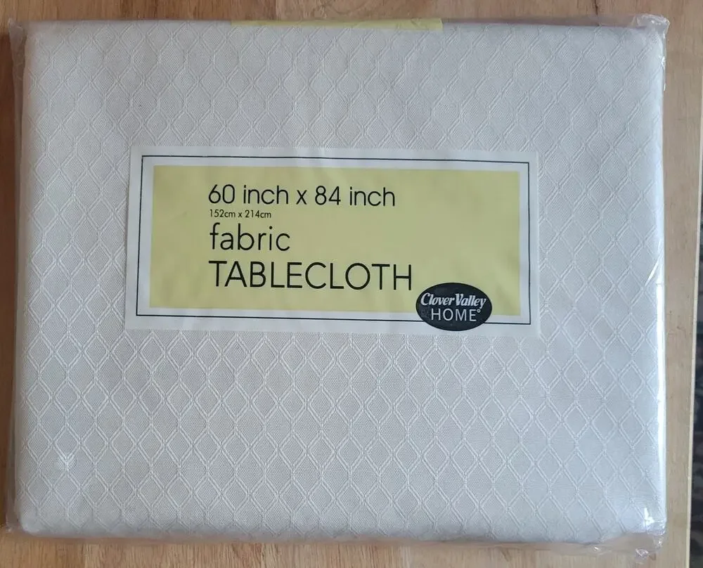 Vtg Tablecloth 60x84
